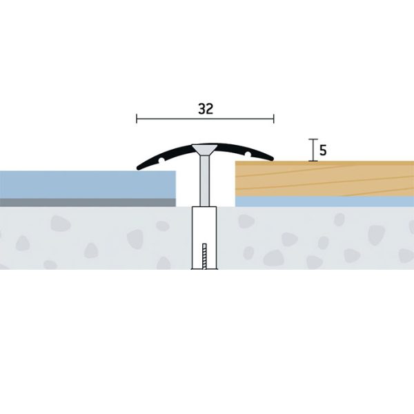 698-4_pp-32x5-v-1 32×5 mm | Prechodový profil vŕtaný