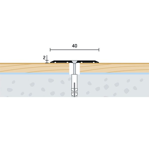 710-5_pp-40x2-v-1 40×2 mm | Prechodový profil vŕtaný