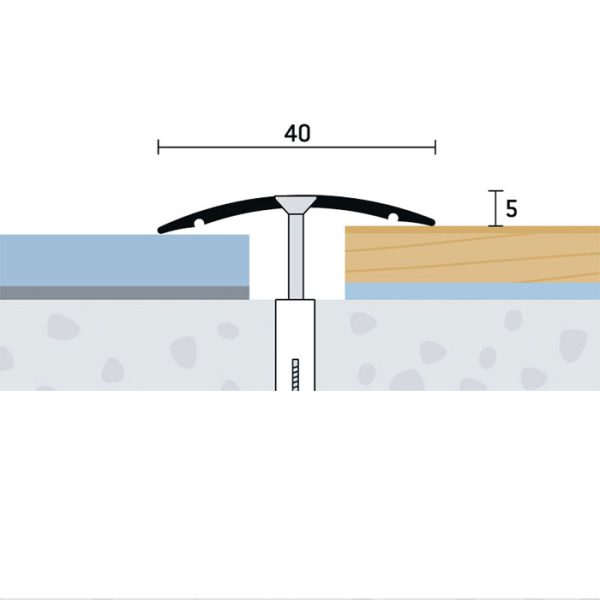 716-4_pp-40x5-v-1 40×5 mm | Prechodový profil vŕtaný