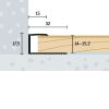 800-4_up-32x17-5x14-15-2-v-1 32×17,5×14-15,2 mm | Ukončovací profil použiteľný pre ukončenie podláh
