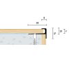 941_sp-30x17x7-v-1 30x17x7 mm | Schodový profil vŕtaný